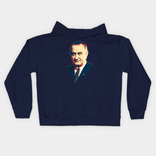 Lyndon B. Johnson Kids Hoodie